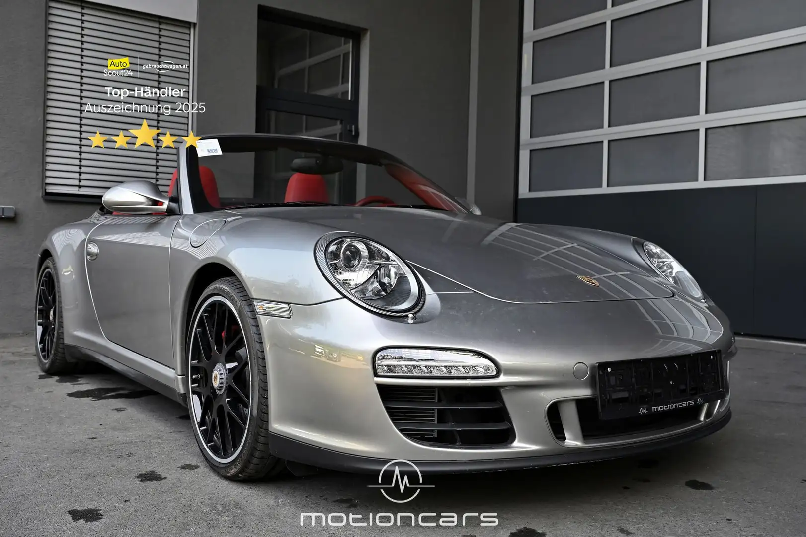 Porsche 997 911 3.8 GTS Cabrio EXP € 136.980,- Silber - 1