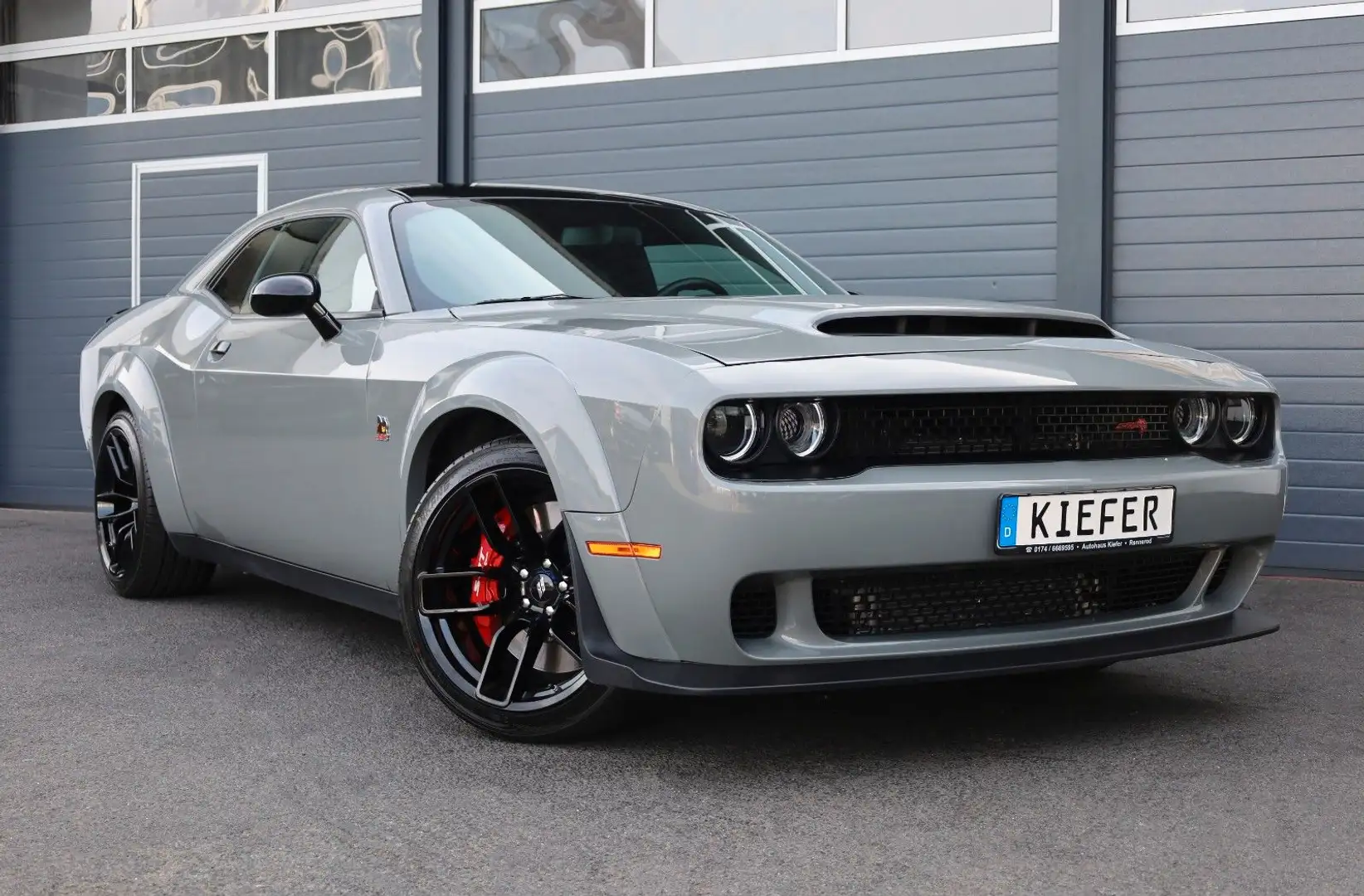 Dodge Challenger 6.4 WideBody/BREMBO/ALPINE/SHZ/KAM/20 Gris - 1