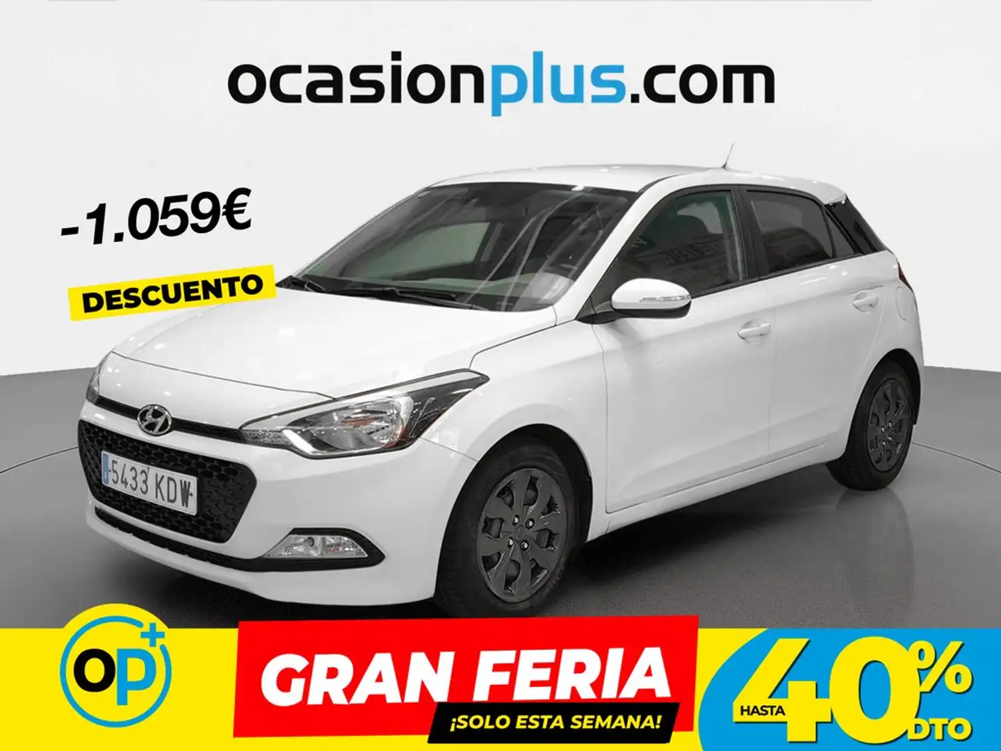 Hyundai i20 1.1CRDI Fresh Blanco - 1