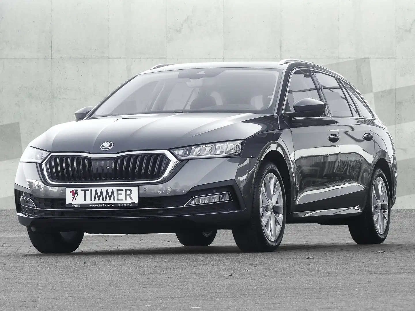 Skoda Octavia Combi 1.0 TSI First Edt.*NAVI*HEAD-UP*LED*E-HECK* Grau - 2