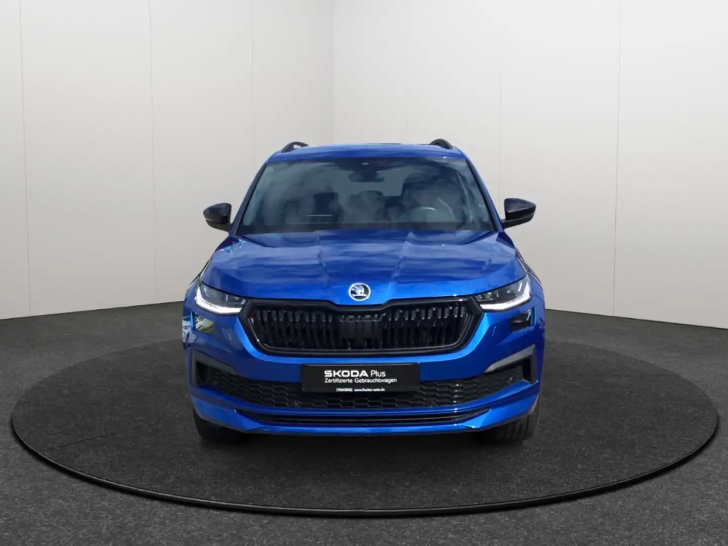 Skoda Kodiaq 2.0TDI DSG Sportline Matrix Navi STHZ ACC Bleu - 2