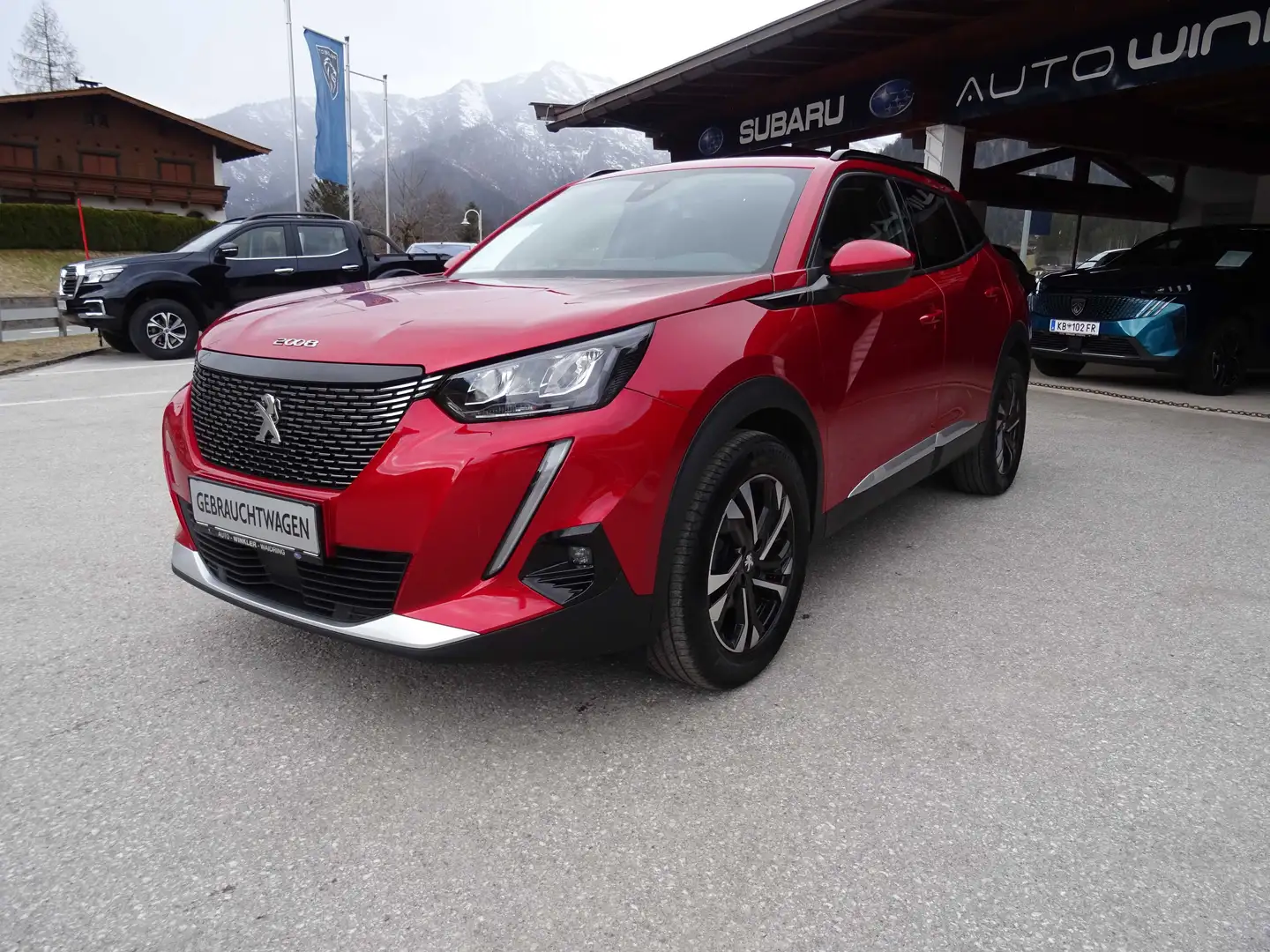 Peugeot 2008 Allure BlueHDi 110 6-Gang-Manuell Rot - 1