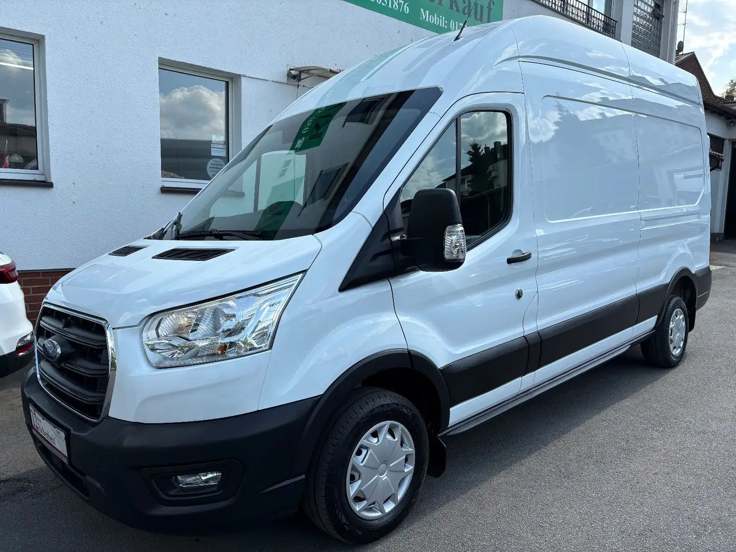 Ford Transit 350 L3H3 Kasten VA 2 LKW AHK SCHEIBE PDC Weiß - 1