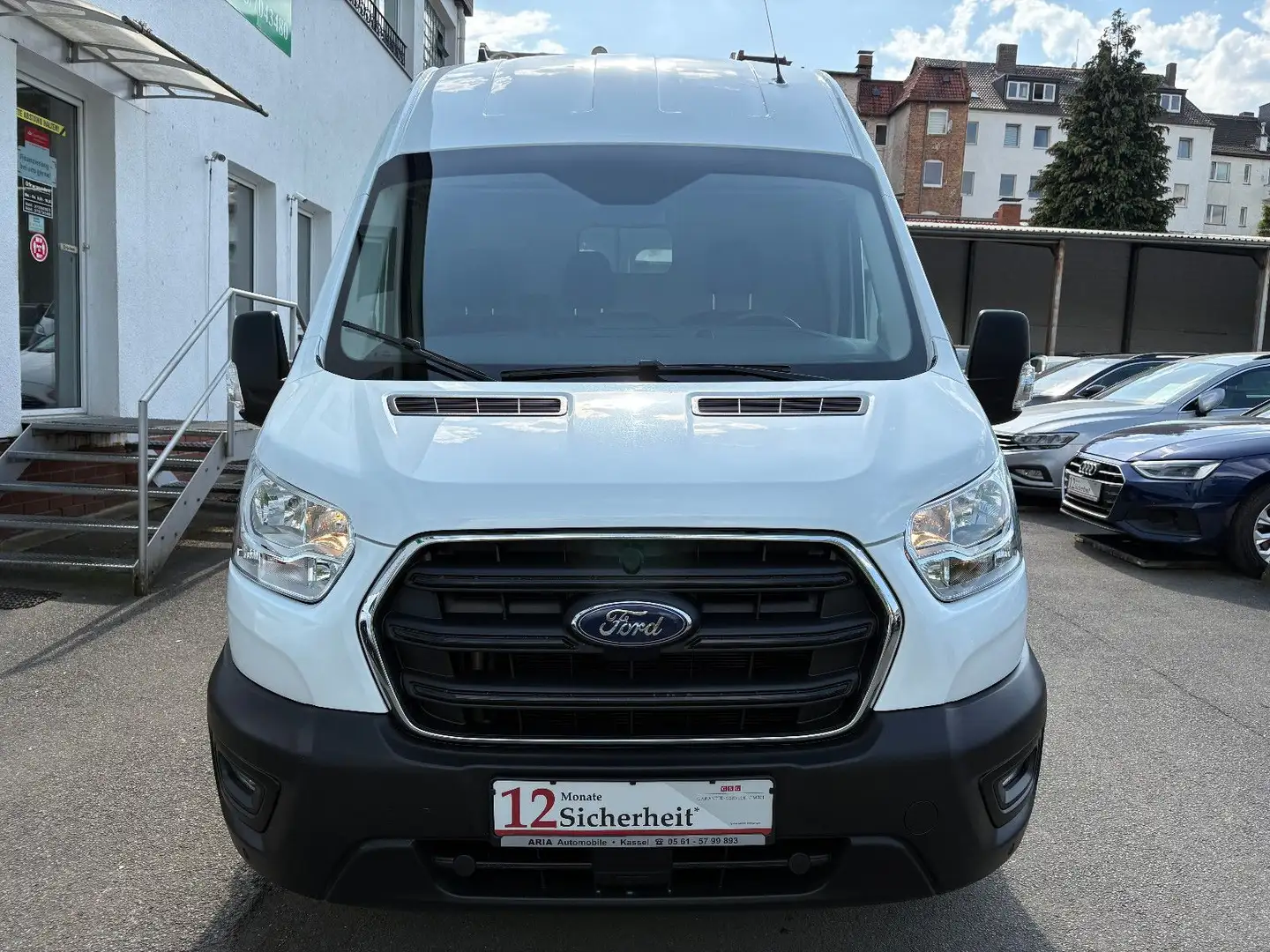 Ford Transit 350 L3H3 Kasten VA 2 LKW AHK SCHEIBE PDC Weiß - 2