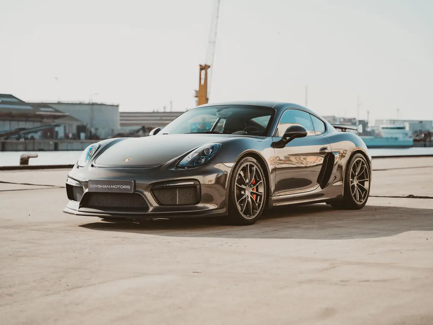 Porsche Cayman GT4/Carbonseat/Chrono/PASM/Cruise Gris - 1