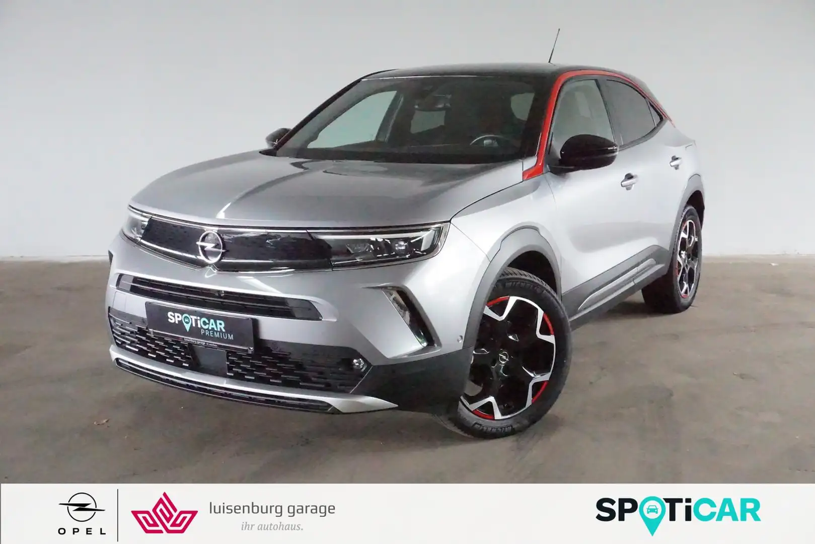 Opel Mokka GS Line 1.2 Turbo AT | Navi | Matrix | SHZ Silber - 1