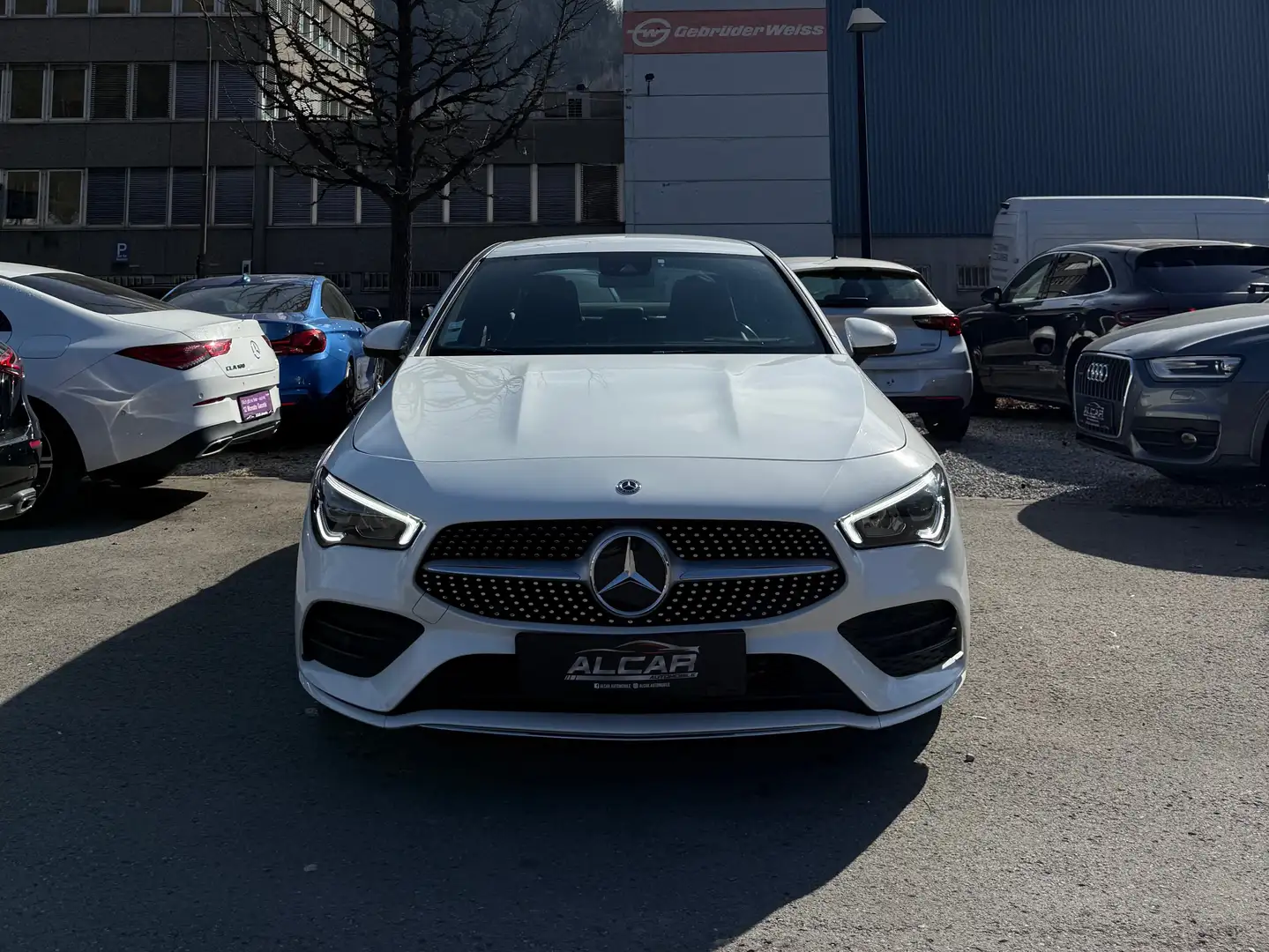 Mercedes-Benz CLA 180 AMG-Line Blanc - 1