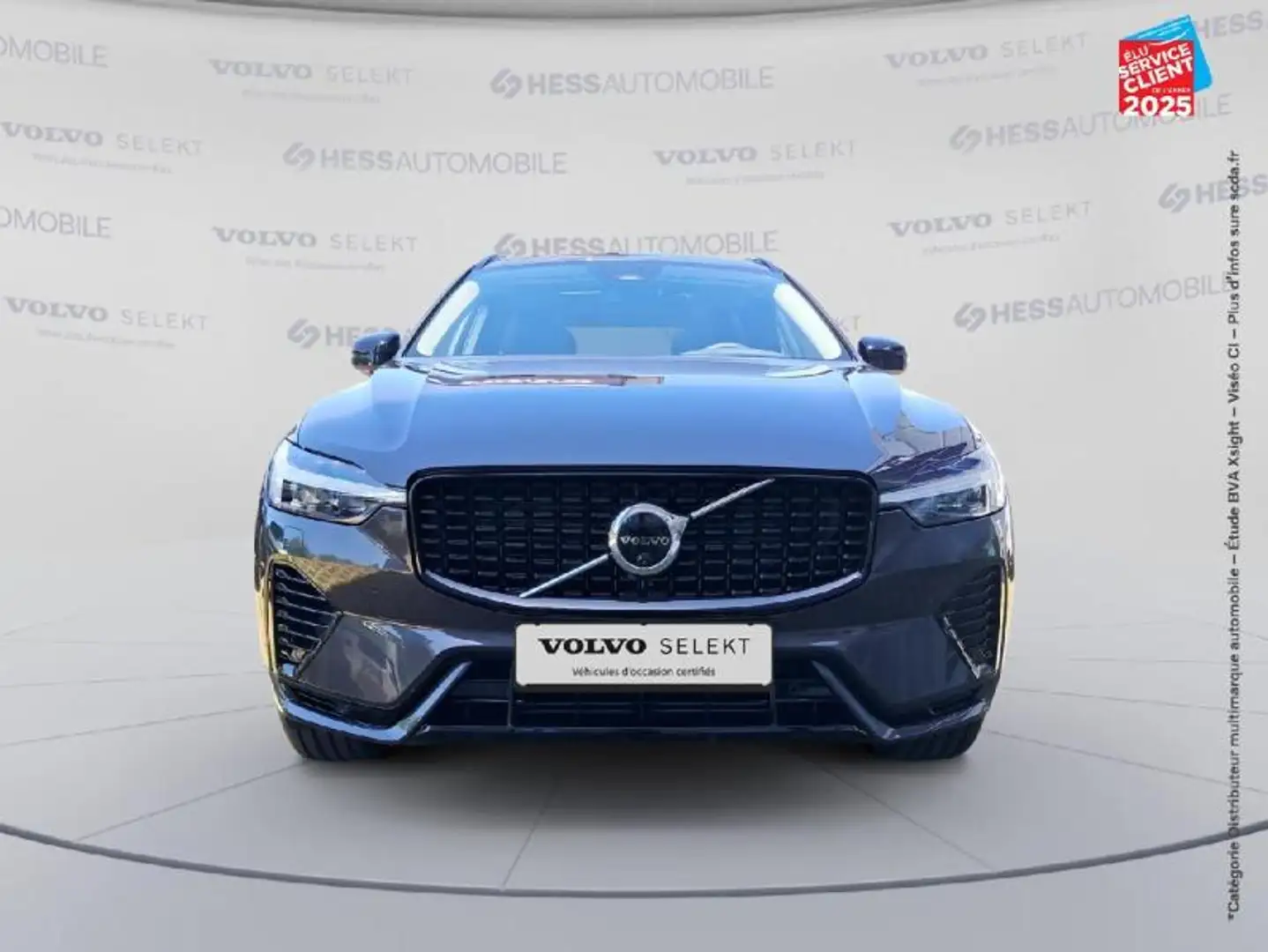 Volvo XC60 T6 Hybride Rechargeable 253 + 145ch Ultra Style Dark Geartronic 8 AWD Grijs - 2