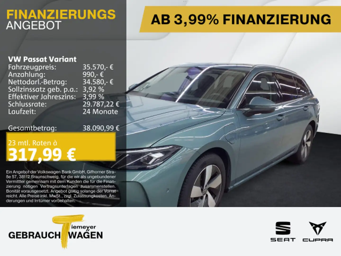 Volkswagen Passat Variant eHybrid BUSINESS HuD LM17 AHK beh Vert - 1