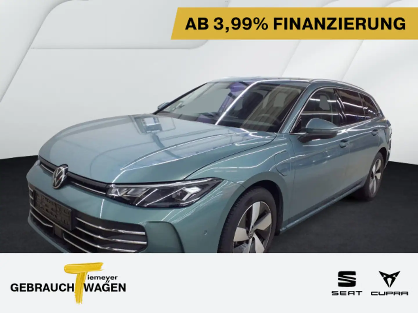 Volkswagen Passat Variant eHybrid BUSINESS HuD LM17 AHK beh Grün - 1