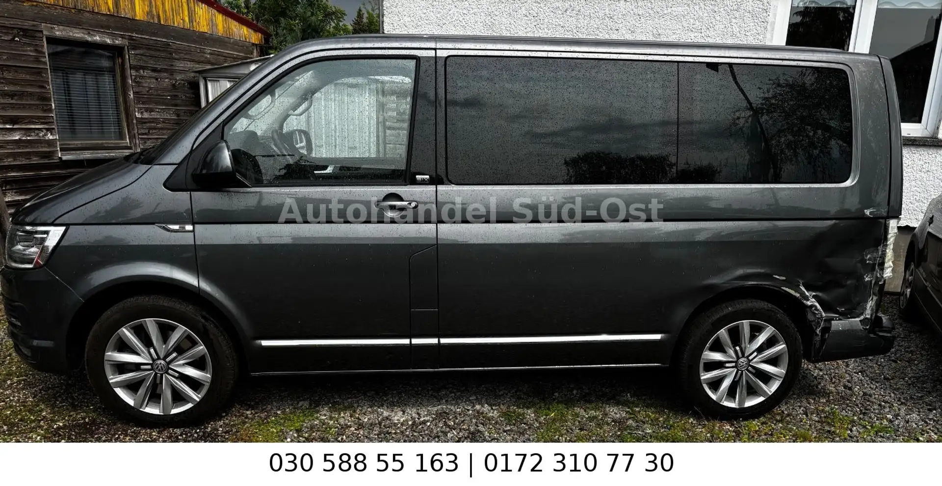 Volkswagen T6 Transporter Bus Multivan Generation Six Grau - 2