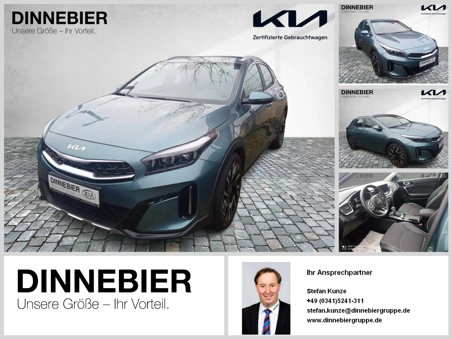 Kia XCeed 1.5T Spirit LED+Kamera+Navigation+SHZ Grijs - 1