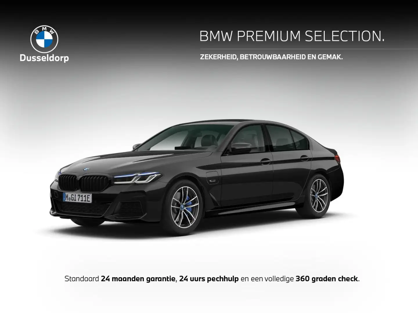 BMW 530 5 Serie 530e Business Edition Plus Schwarz - 1