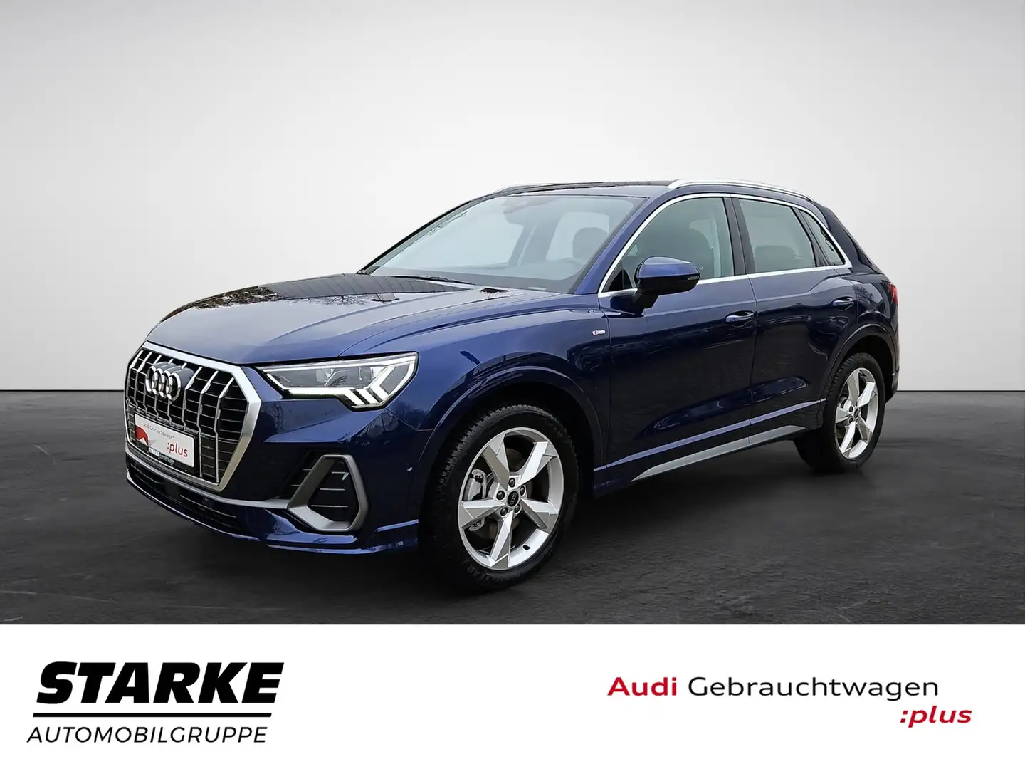 Audi Q3 40 TFSI S tronic quattro S line NaviPlus LED SH... Blau - 2