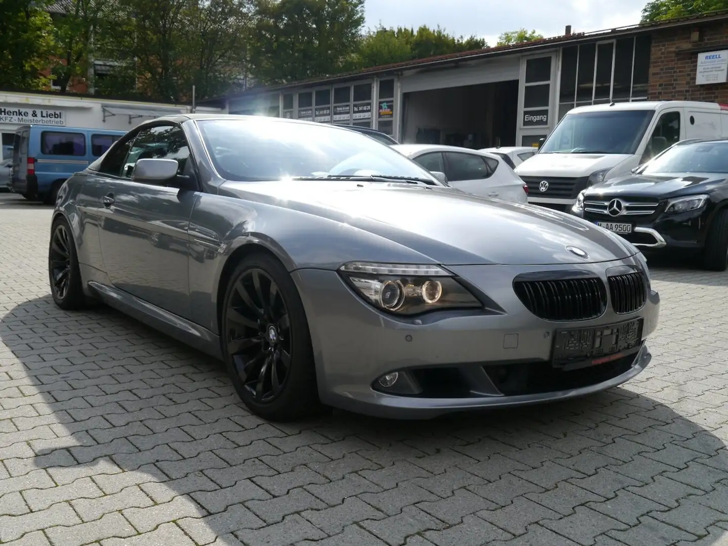 BMW 630 630i Xenon/HuD/Navi/Leder Gris - 1