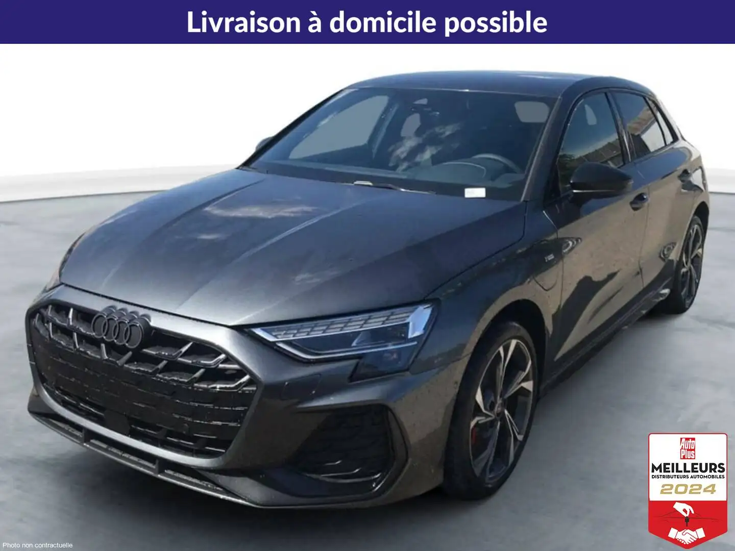 Audi A3 NOUVELLE 45 TFSI E HYBRIDE RECHARGEABLE 272 S TRON Noir - 1