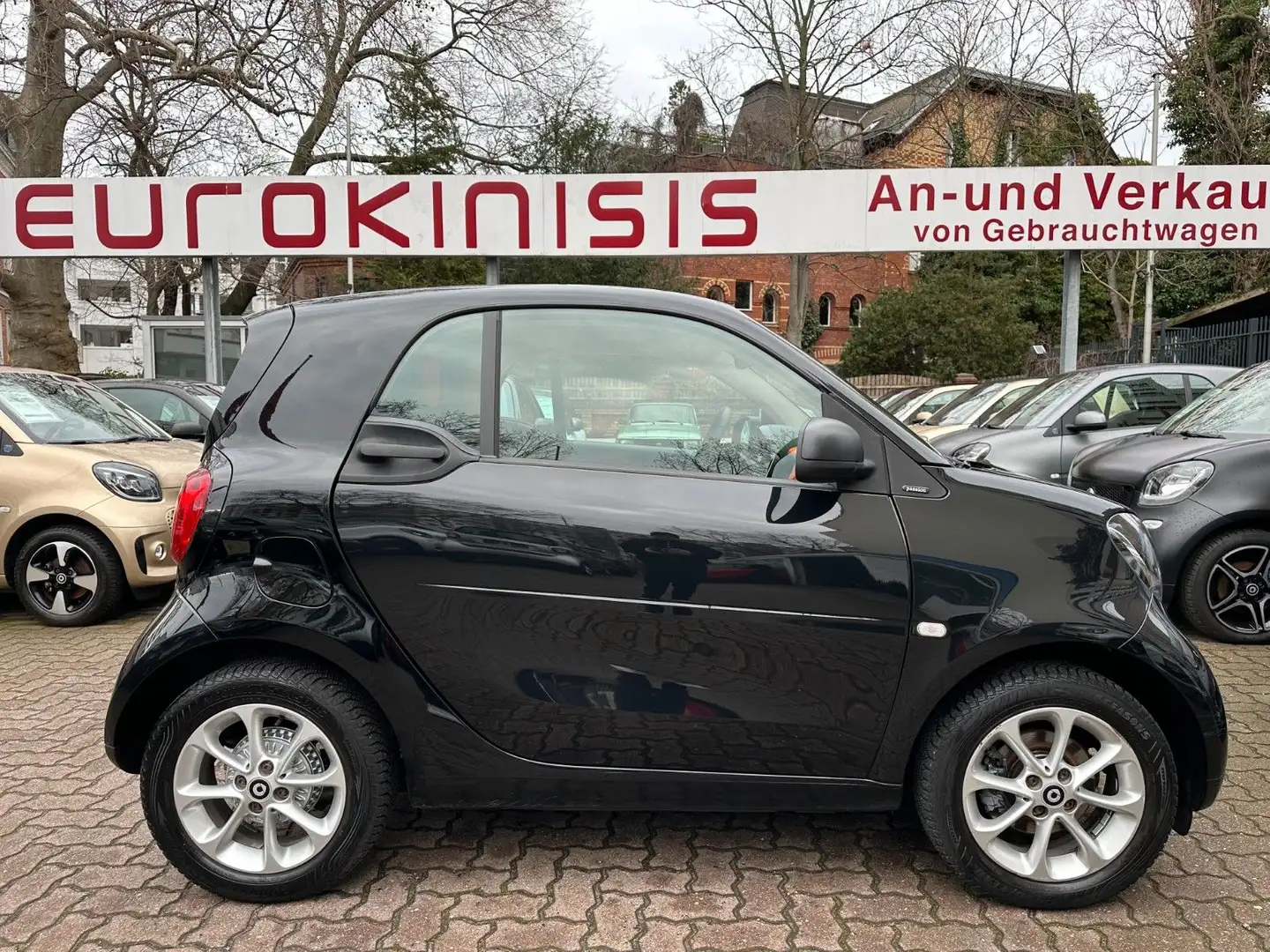 smart forTwo fortwo passion TWINAMIC*PANORAMA*Cool & Audio* Noir - 1