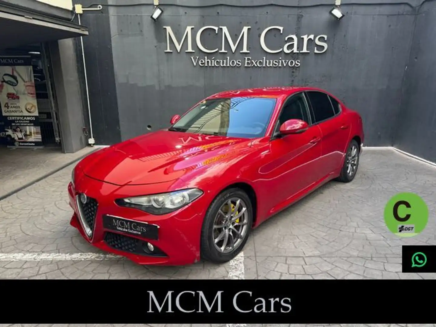 Alfa Romeo Giulia 2.2 Diesel Super Aut. 180 Rojo - 1