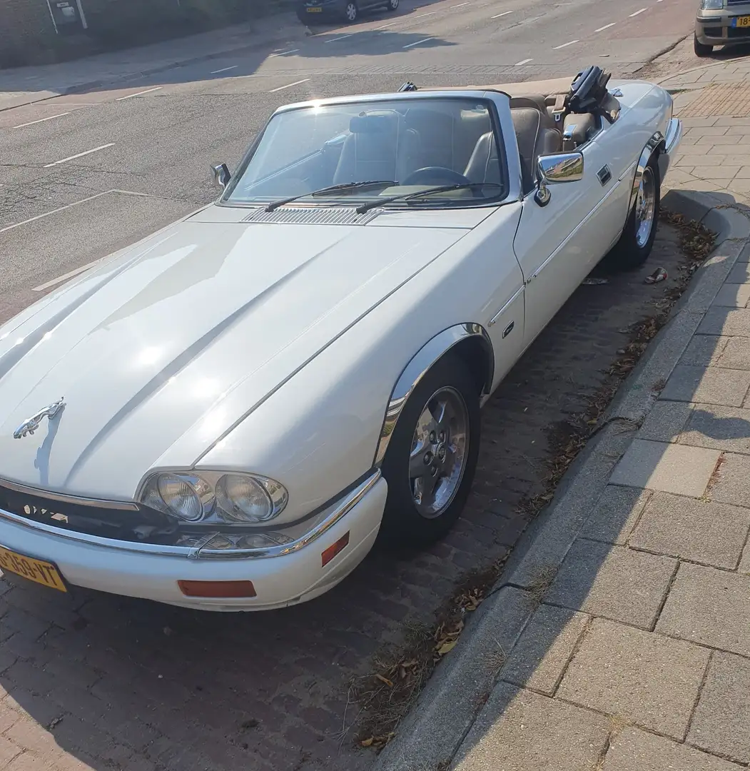 Jaguar XJS 4.0 Convertible Blanc - 1