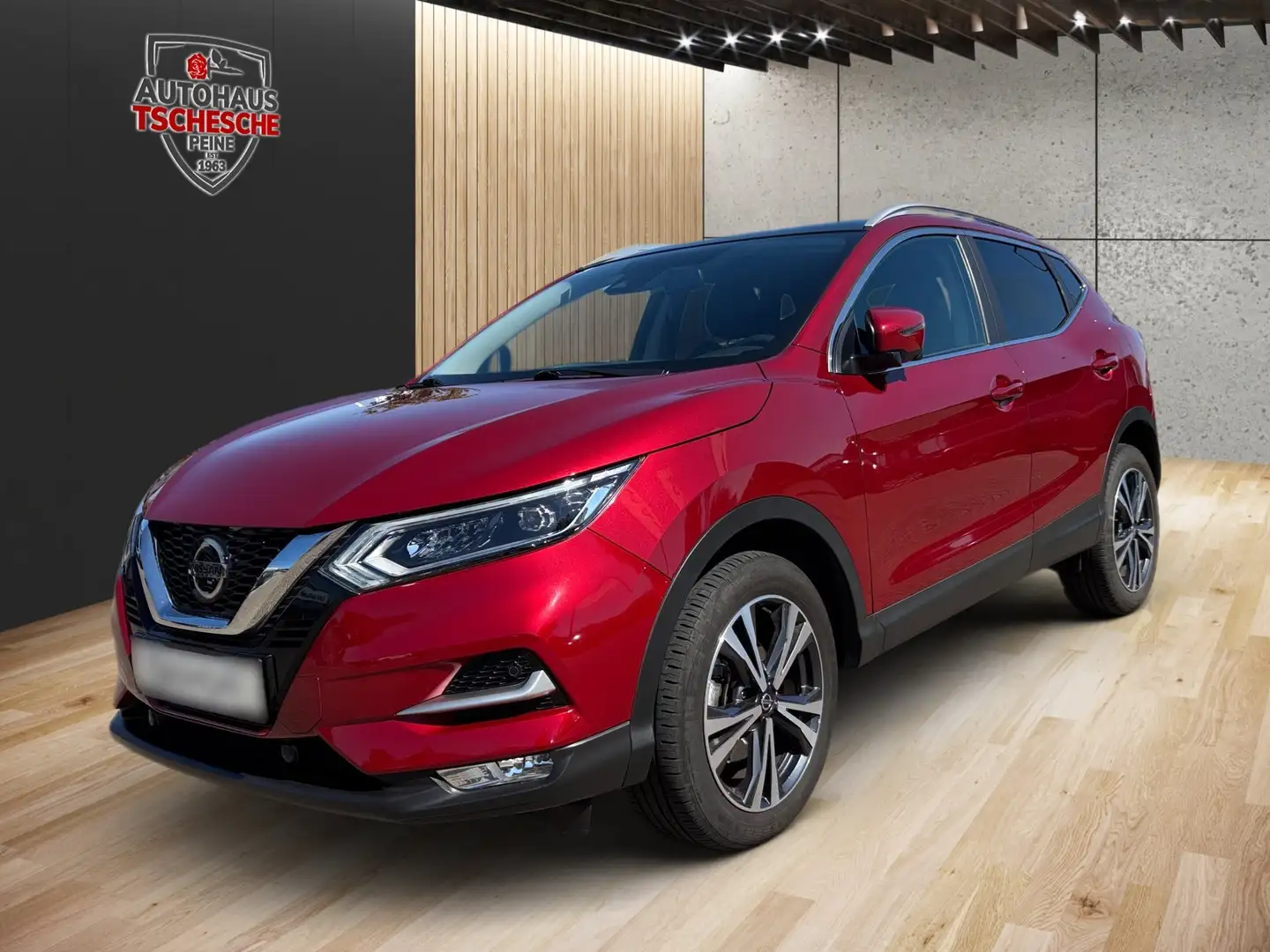 Nissan Qashqai N-Connecta 1.3 DIG-T 4x2 Rouge - 1