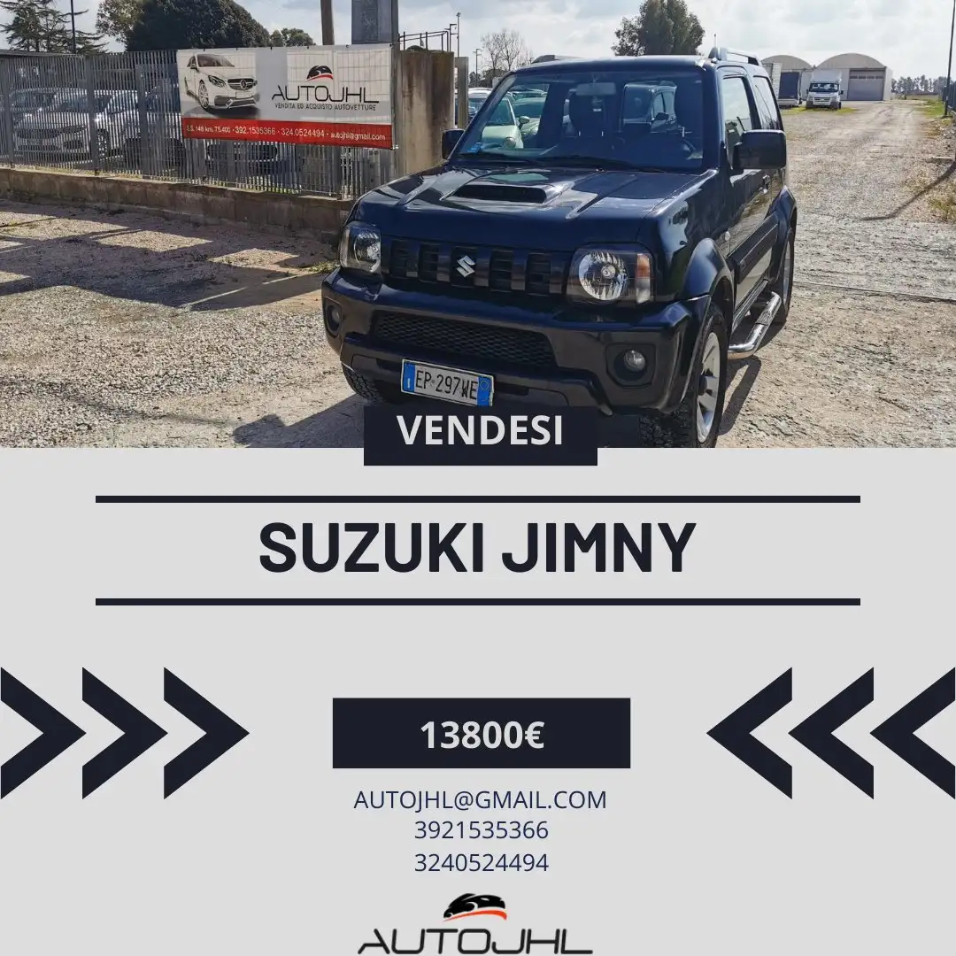 Suzuki Jimny Jimny 1.3 vvt JLX 4wd E5 Nero - 1