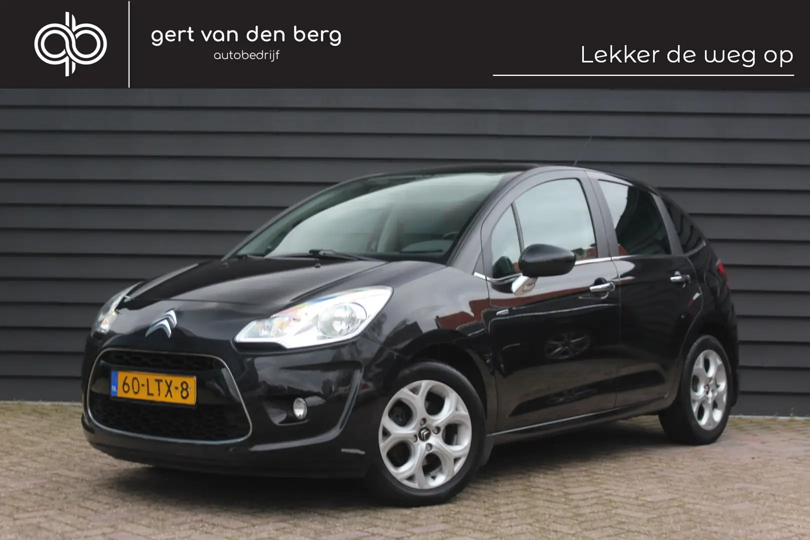 Citroen C3 1.6 VTi Exclusive - CLIMA - CRUISE - ELEKTR. PAKKE Zwart - 1