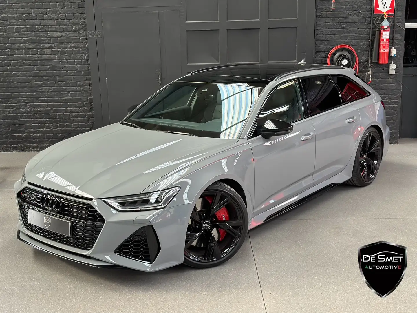 Audi RS6 Avant 4.0 TFSI #Panodak #B&O #22inch Gris - 1