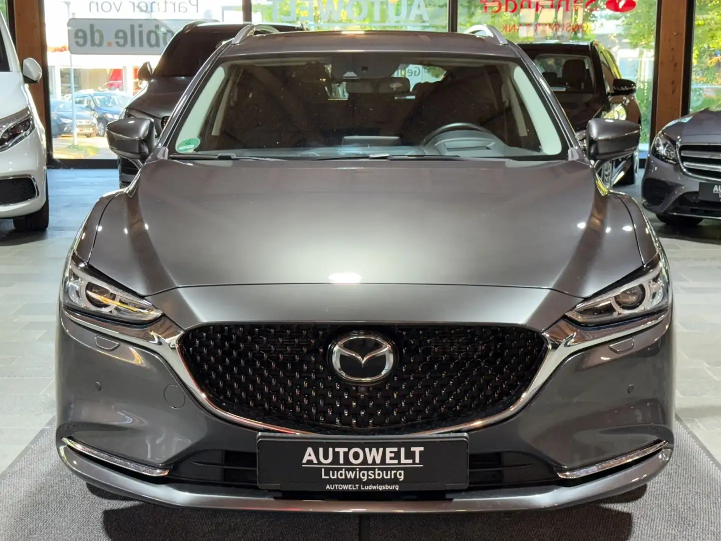 Mazda 6 Sports-Line ACC-LED-NAVI-360°-SPUR-TOT-AHK-ALU Gris - 2