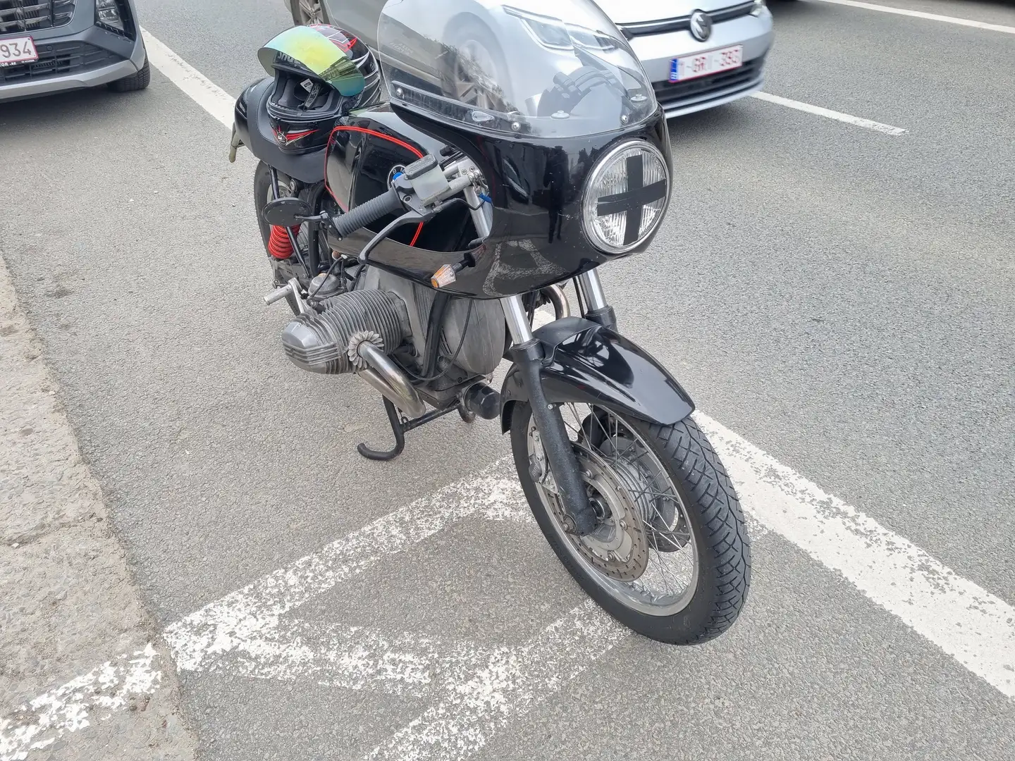 BMW R 80 RT Café racer Negro - 1