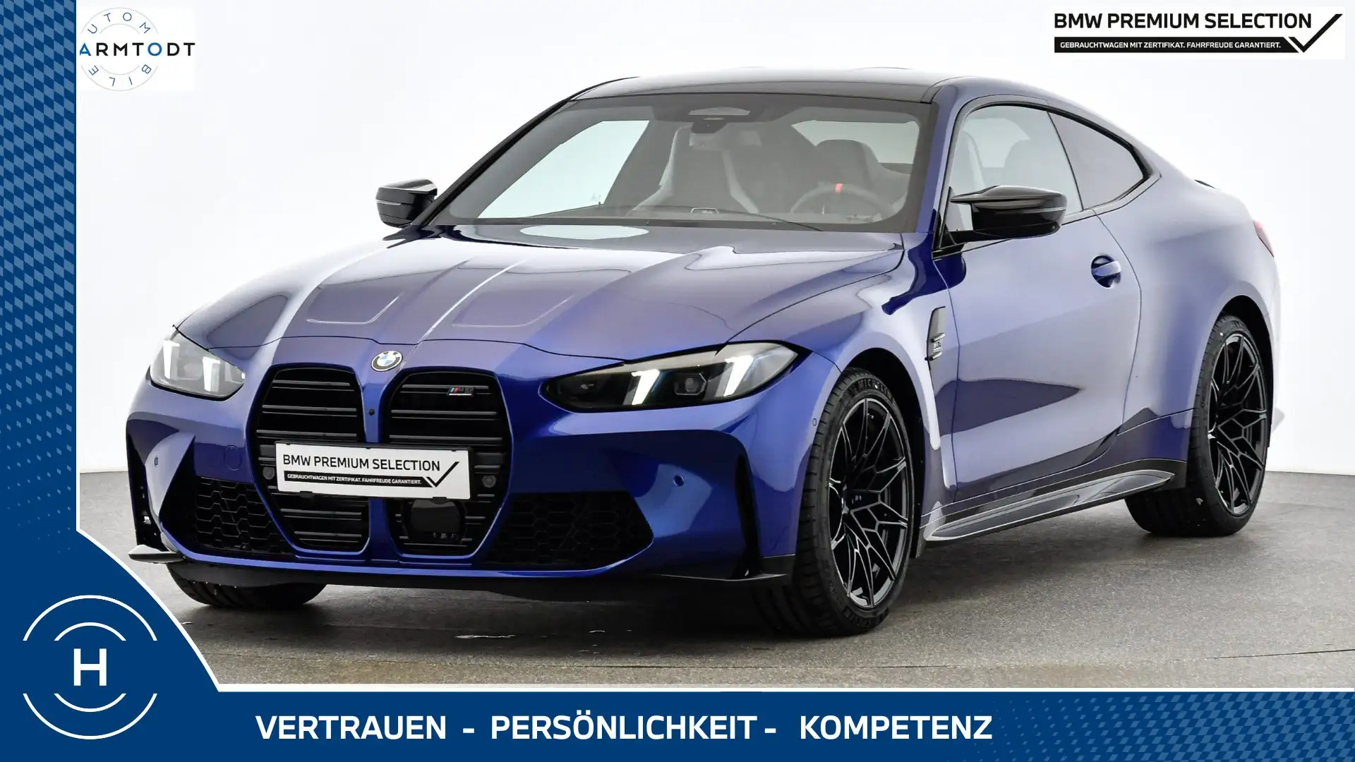 BMW M4 Competition M xDrive Blau - 1