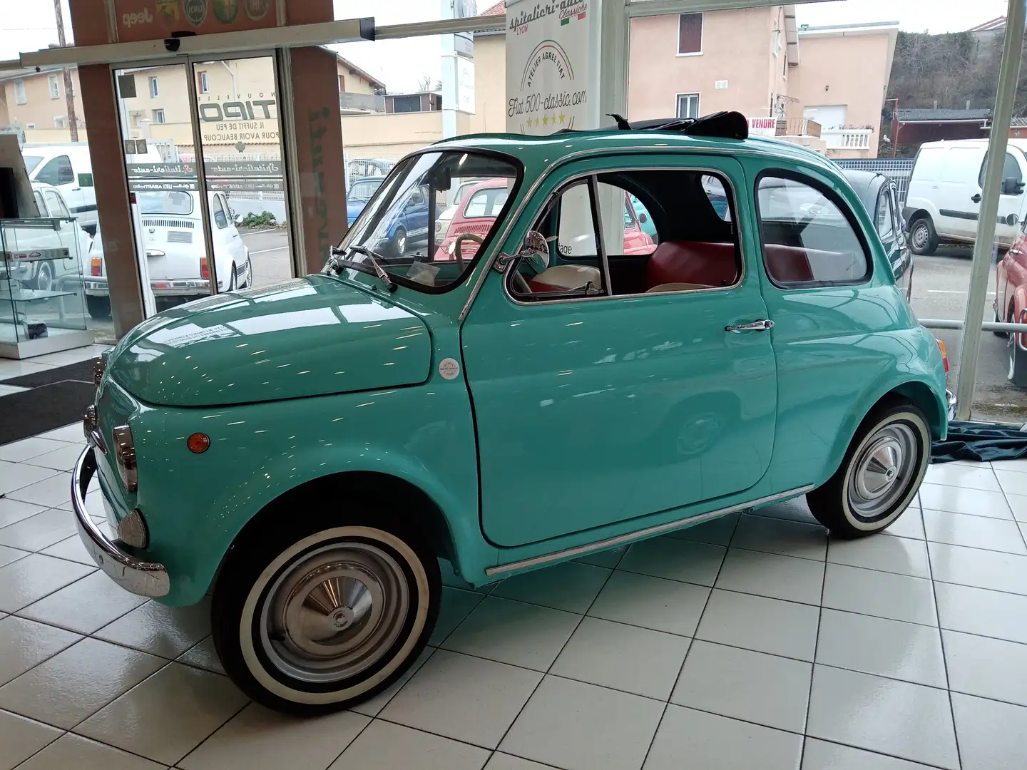 Fiat 500 Blu/Azzurro - 2