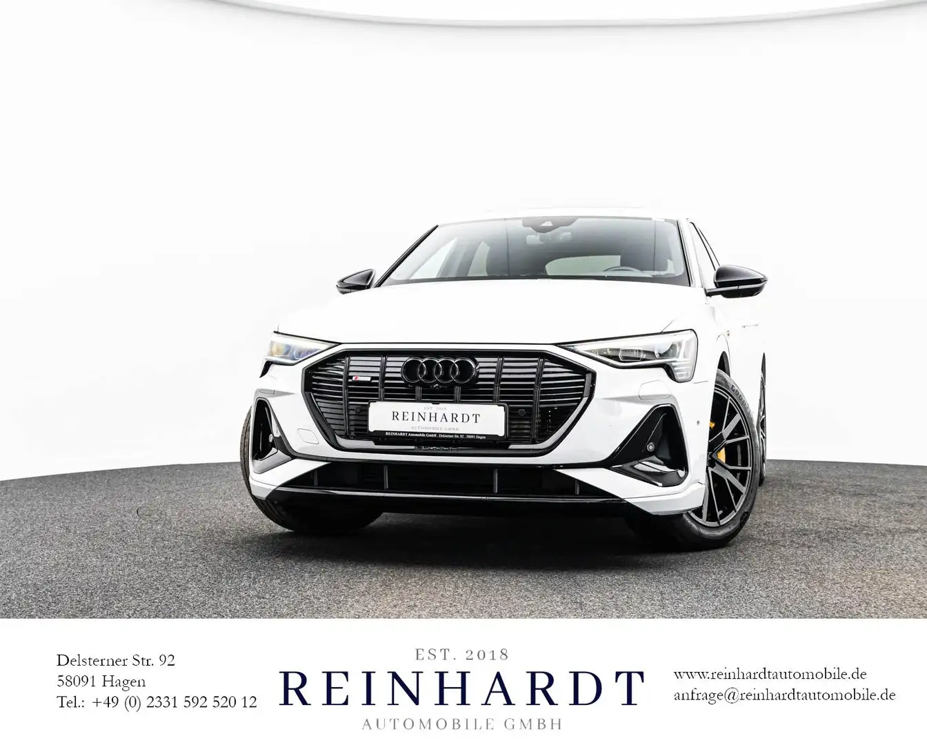 Audi e-tron SPORTBACK 55 2x S LINE BLACK-EDITION/PANO Weiß - 1