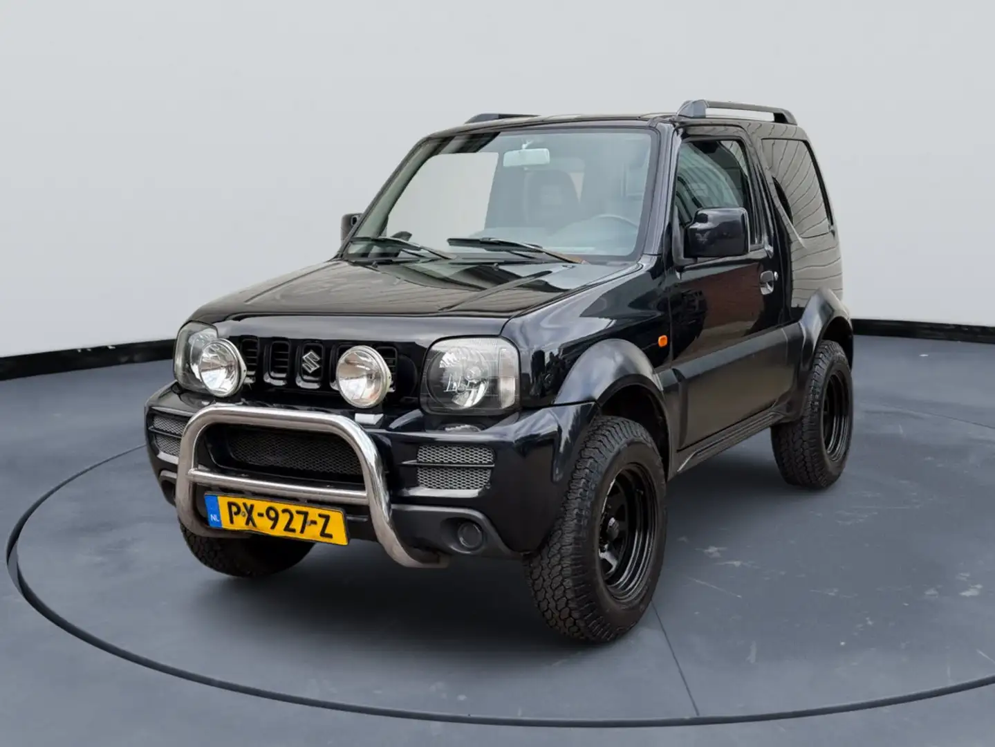 Suzuki Jimny 1.3 JLX * VERHOOGD * APK 2026 * TREKHAAK * AIRCO * Noir - 2
