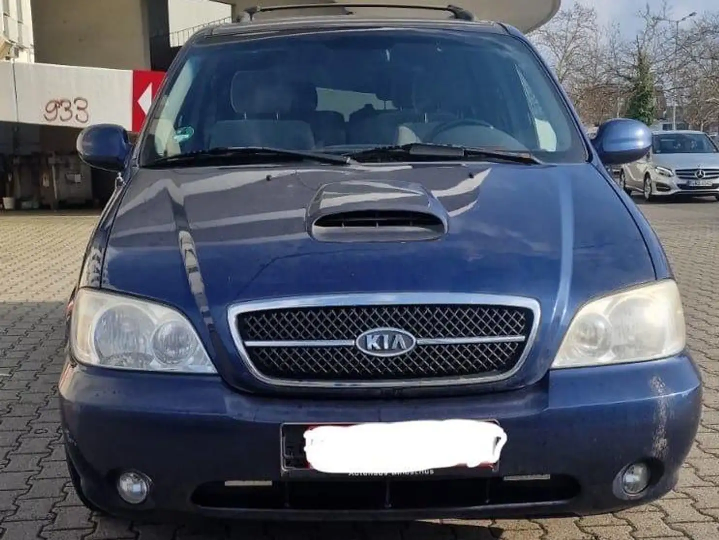 Kia Carnival 2.9 CRDi EX / TÜV neu 02/2027 / 7-Sitzer Albastru - 2