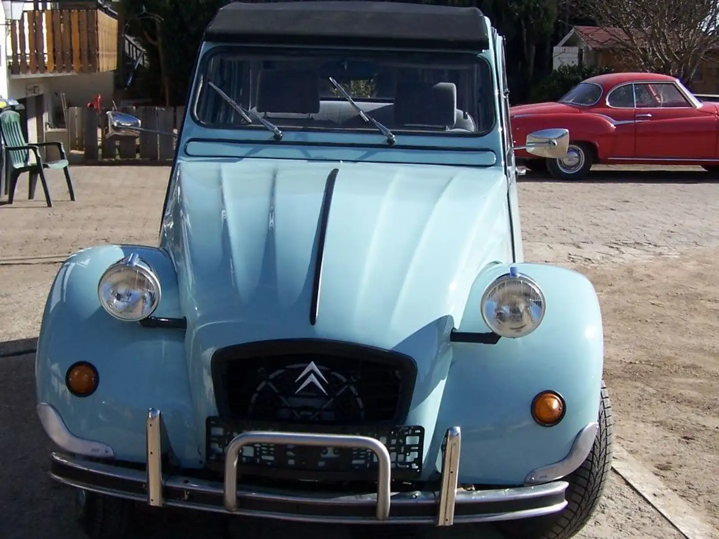 Citroen 2CV Mavi - 1