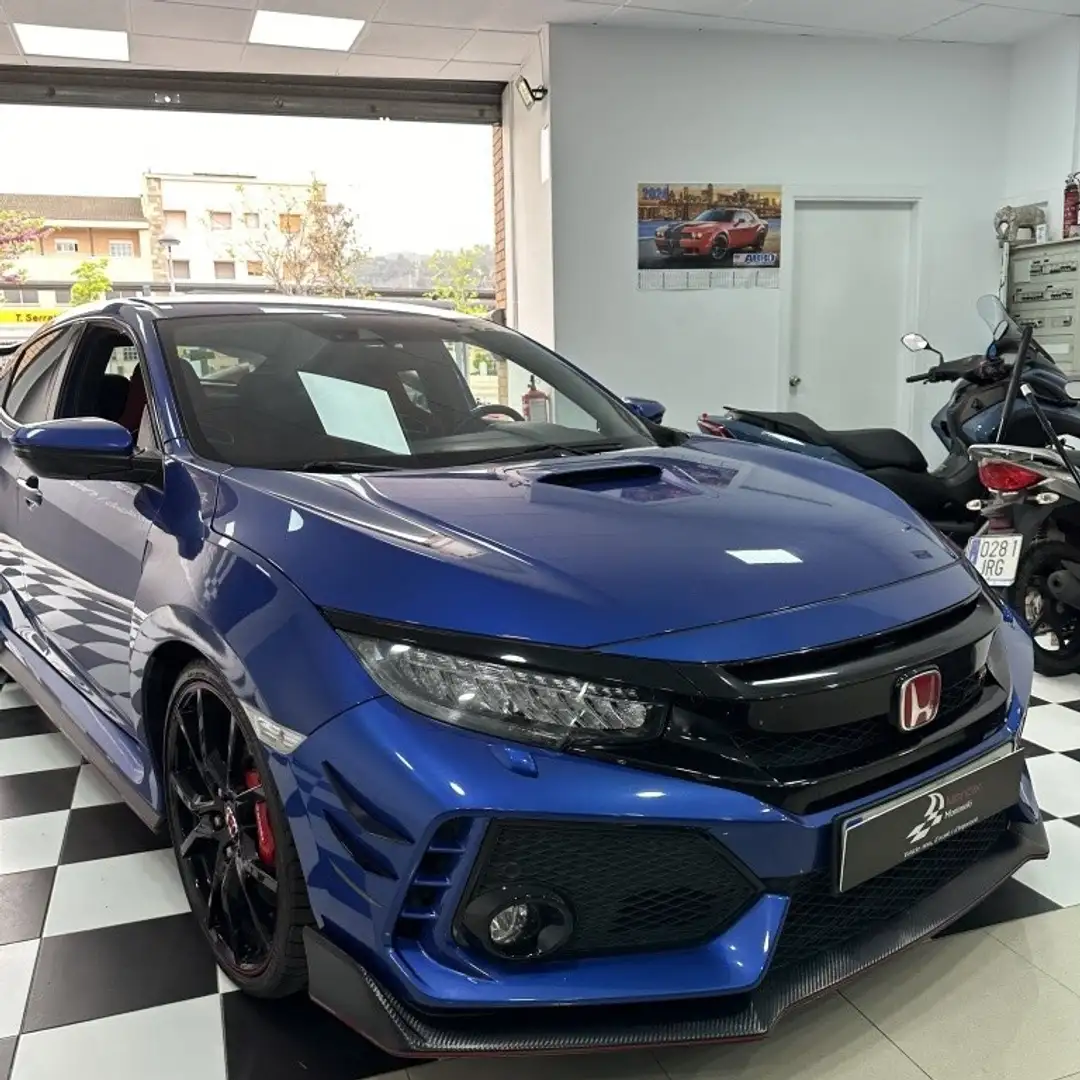 Honda Civic 2.0 VTEC Turbo Type R Синій - 2