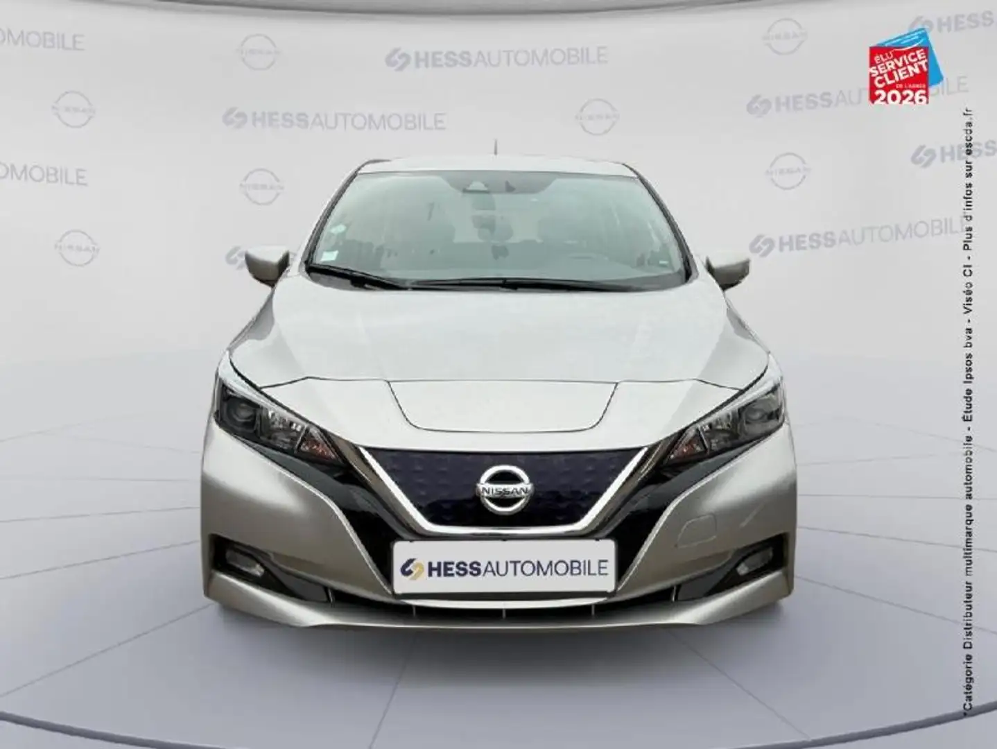 Nissan Leaf 150ch 40kWh Acenta 21 Gris - 2