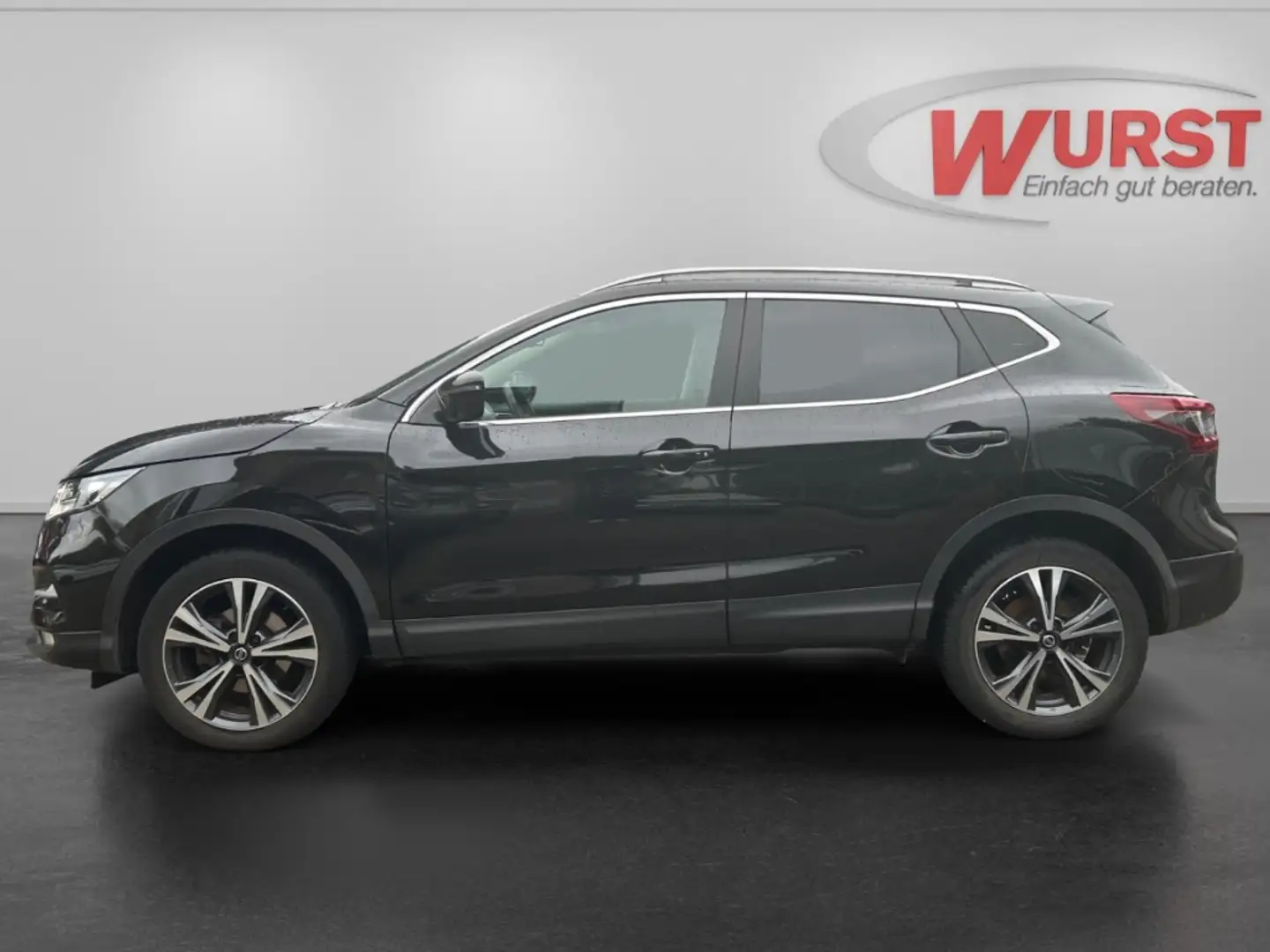 Nissan Qashqai Zama 1.3 DIG-T EU6d Around View Navigation Panoram Schwarz - 2