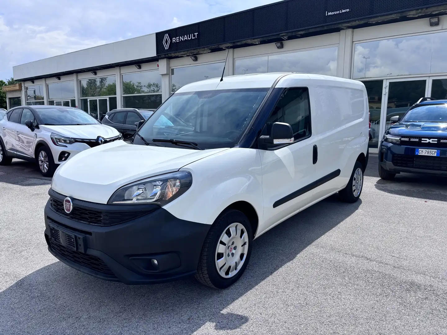 Fiat Doblo 1.4 Natural Power PL-TN Cargo Maxi Sx Metano Blanc - 1