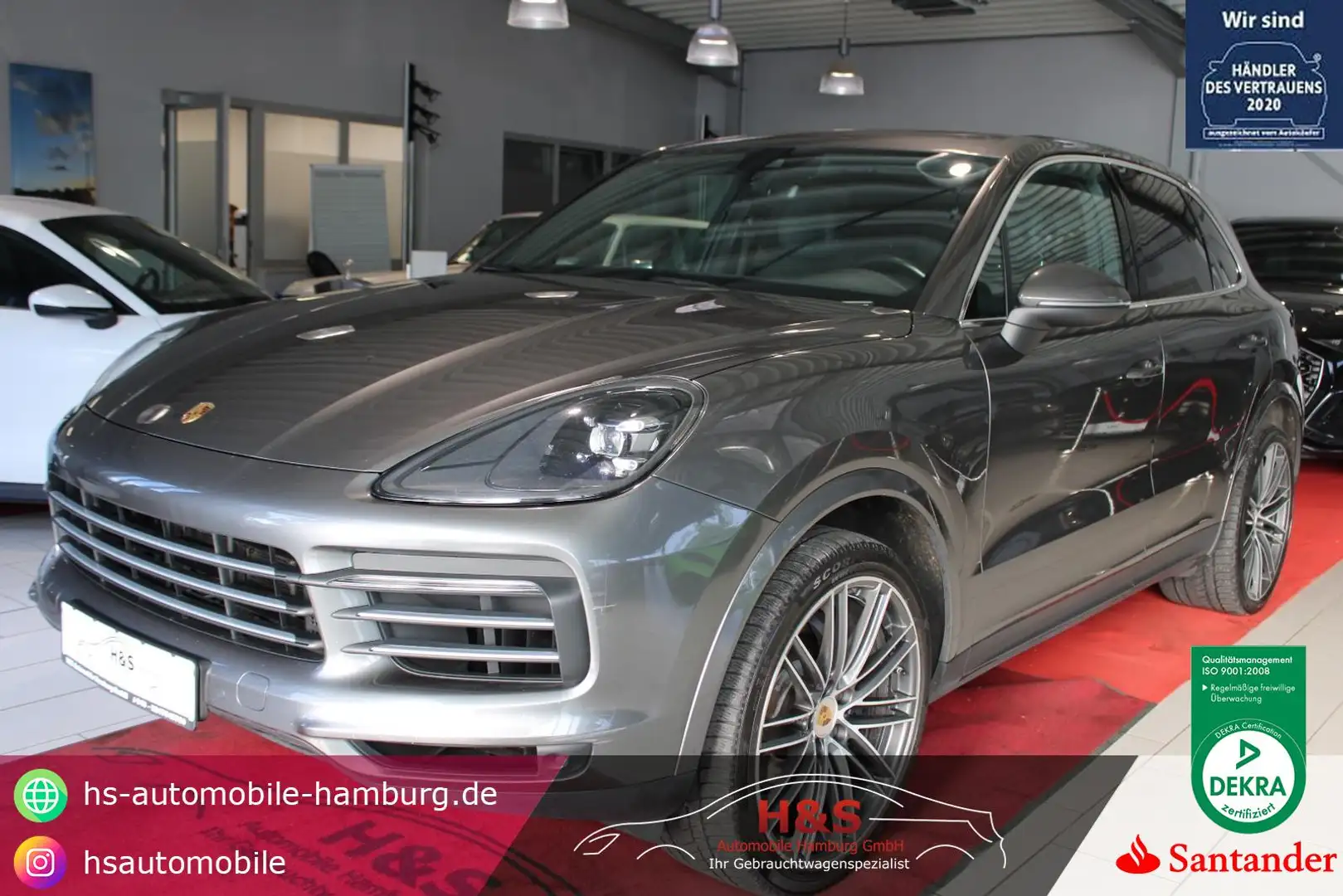 Porsche Cayenne S 22" TURBO/PANORAMA*Garantie Grau - 1