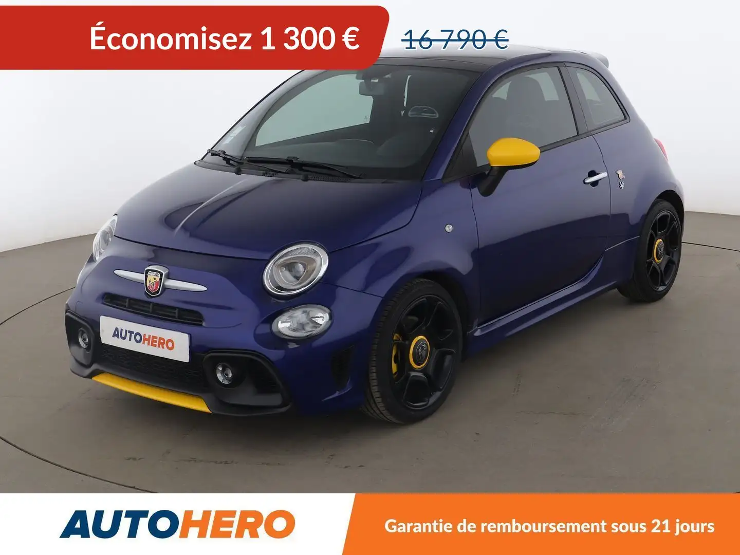 Abarth 500 1.4 Turbo T-Jet 595 Pista Modrá - 1