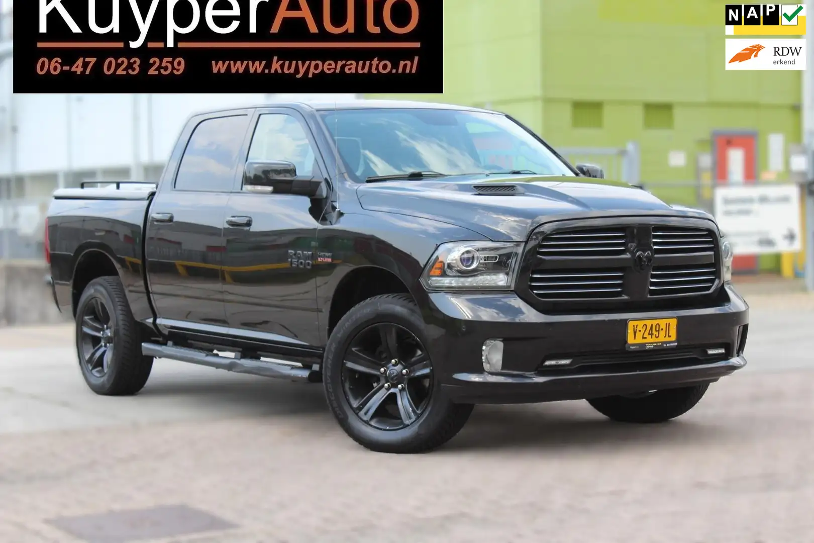 Dodge RAM 1500 5.7 V8 Quad Cab 6'4 LPG 3 5 PERS VOL LEDER MU Nero - 1