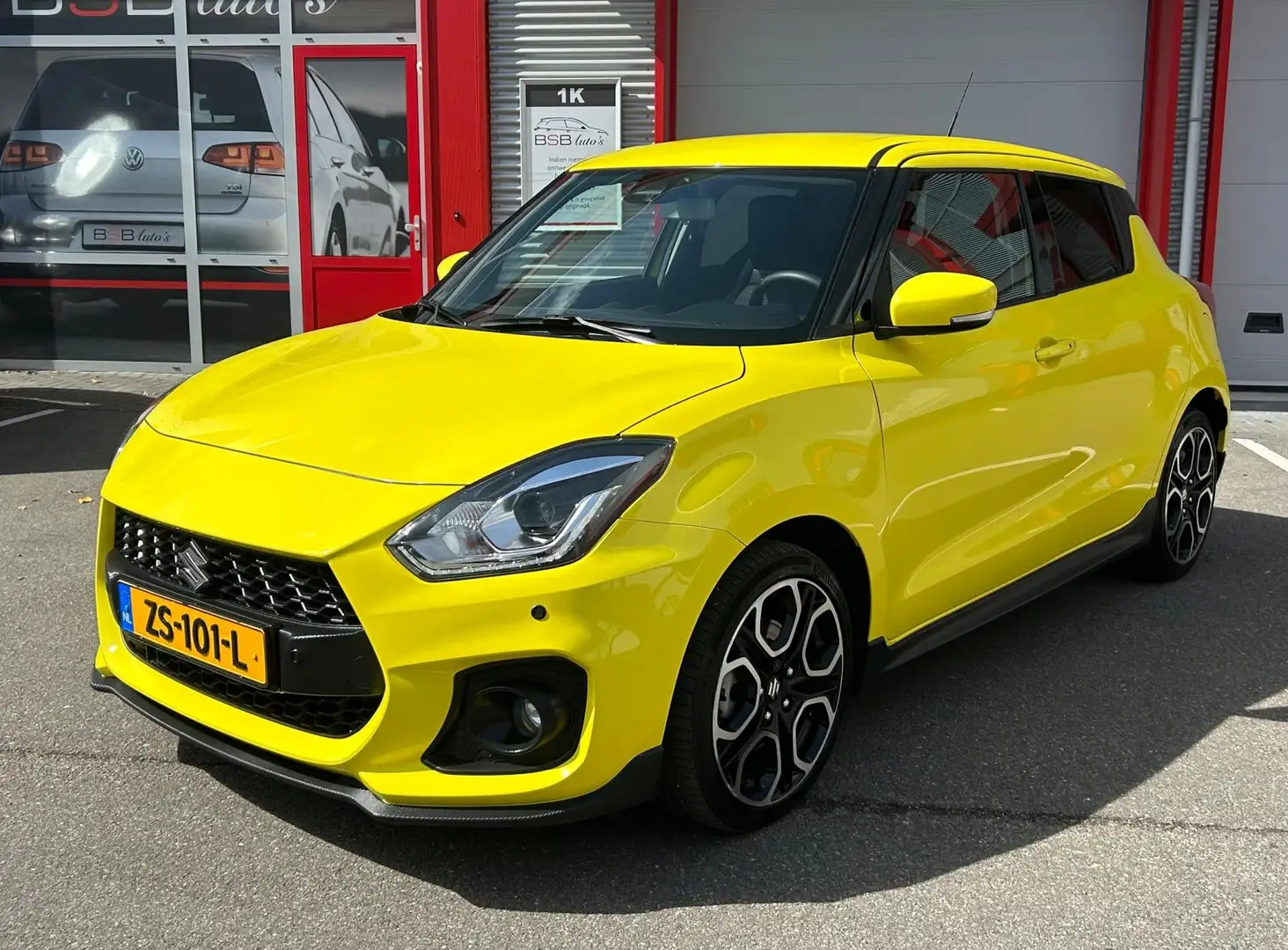 Suzuki Swift 1.4 Sport 140pk Airco Navi Lm.velgen Cruise Pdc Ke Geel - 2