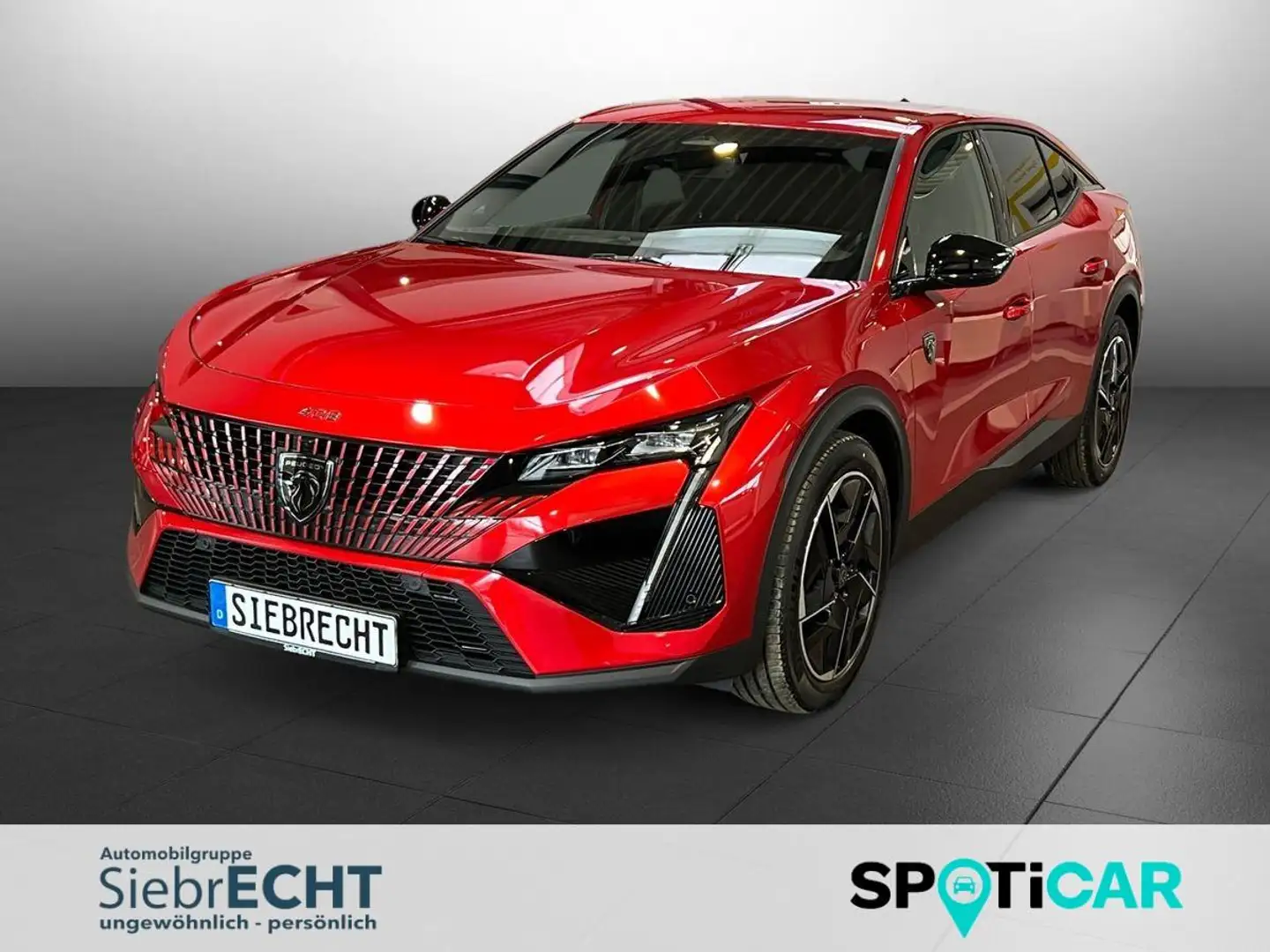 Peugeot 408 Hybrid 136 GT 1.2*NAVI*SHZ*306°K*uvm Roşu - 1