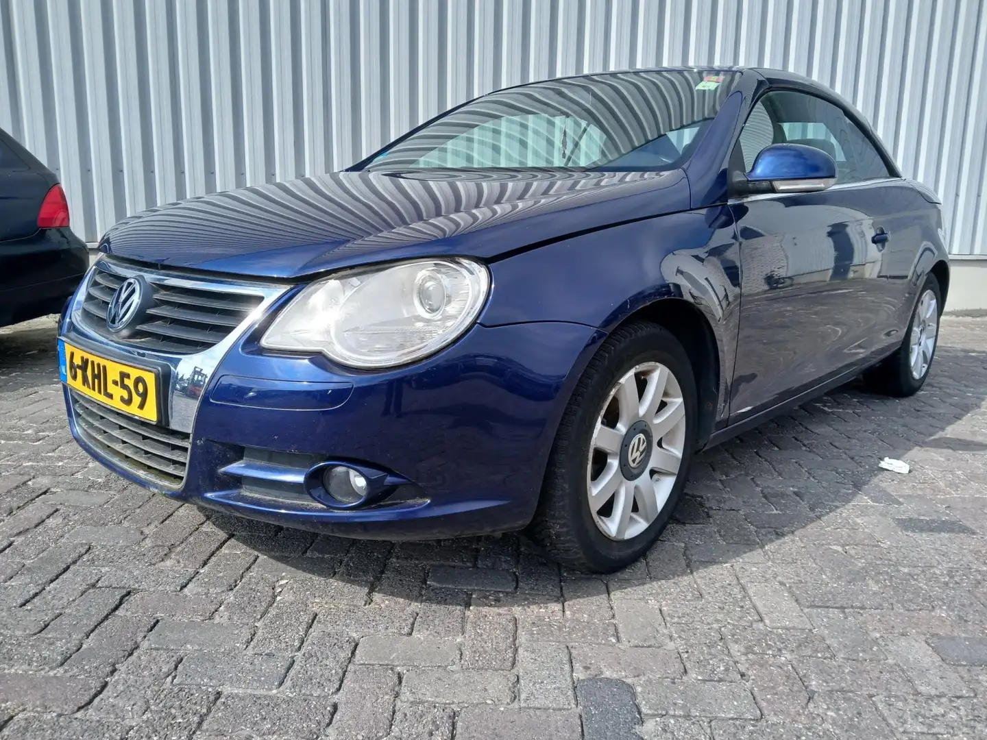 Volkswagen Eos 1.6-16v FSI schadeauto! Niebieski - 2