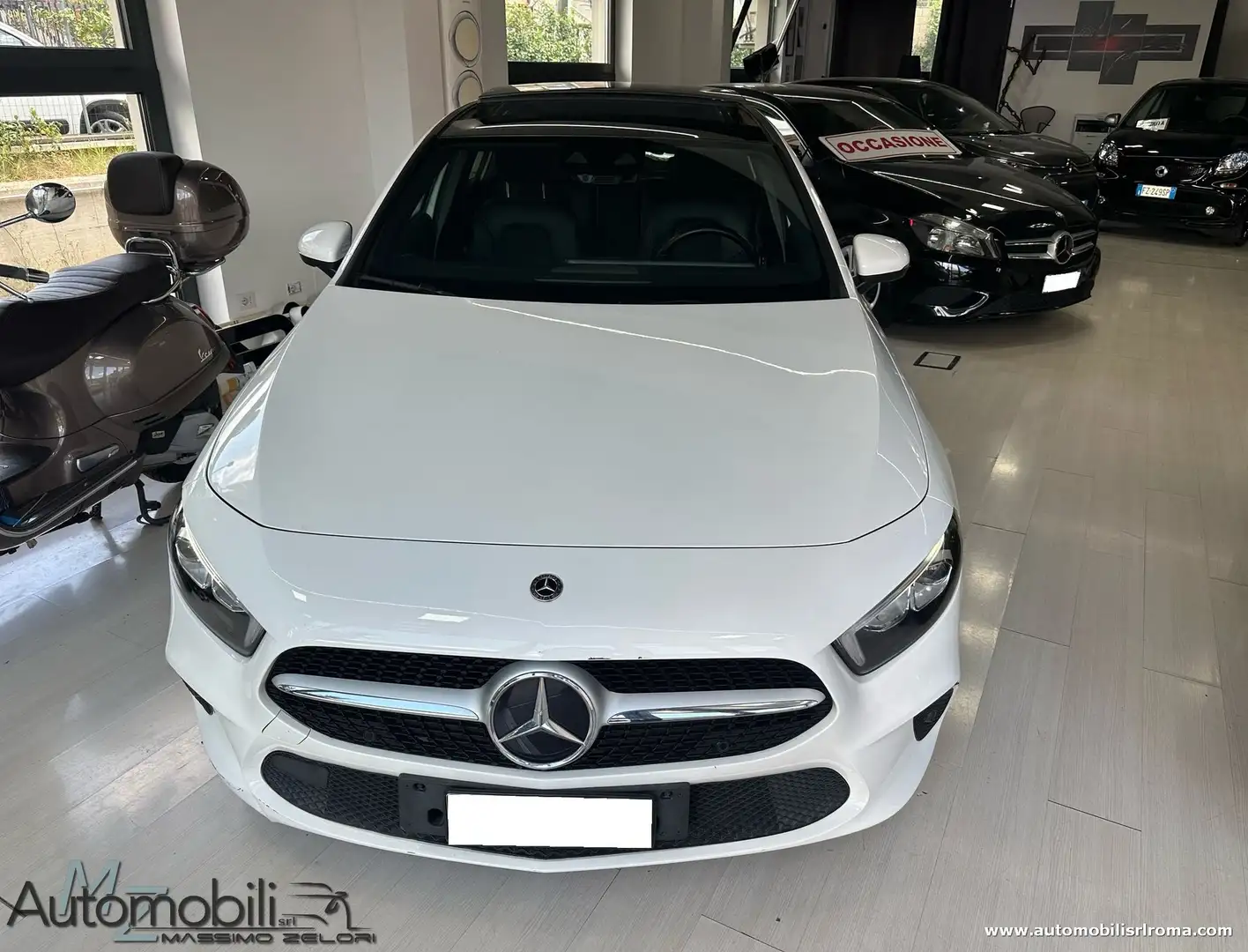 Mercedes-Benz A 180 Classe A - W177 2018 d Premium auto Blanc - 2