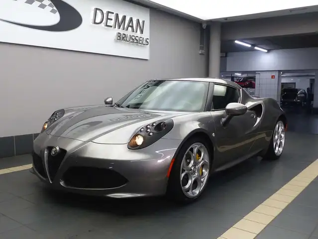 Alfa Romeo 4C Gris Basalto * Cuir noir * échappements Racing