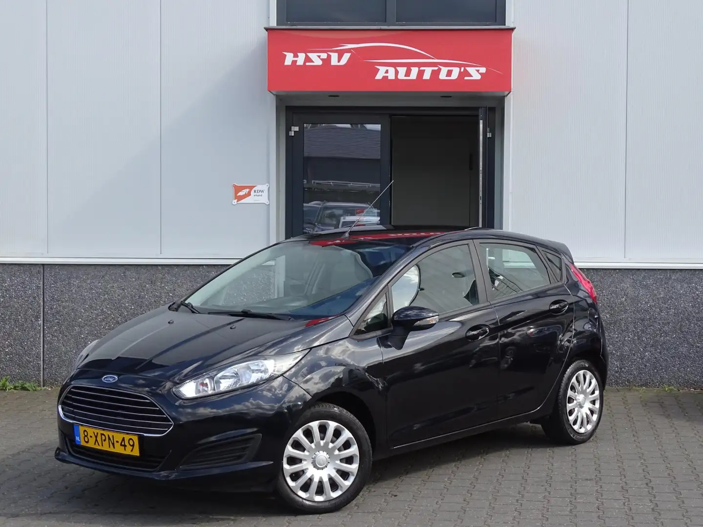 Ford Fiesta 1.0 Style navi 4-deurs 3e eigenaar org NL Zwart - 1
