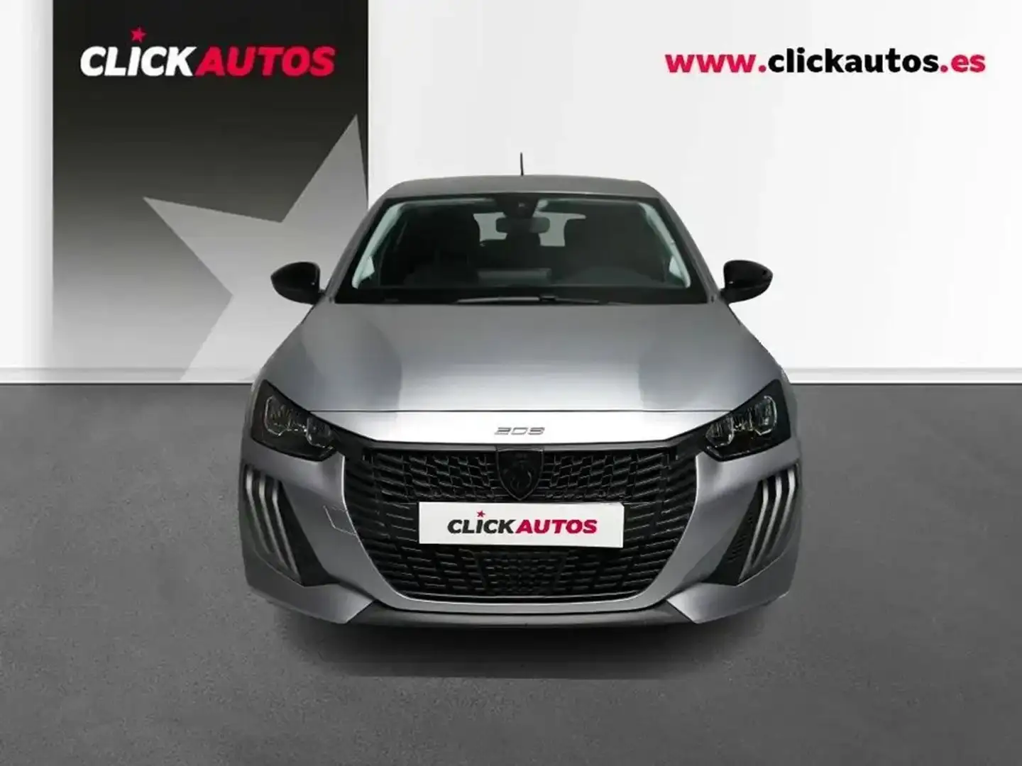 Peugeot 208 1.2 Puretech 100CV Active Gris - 2