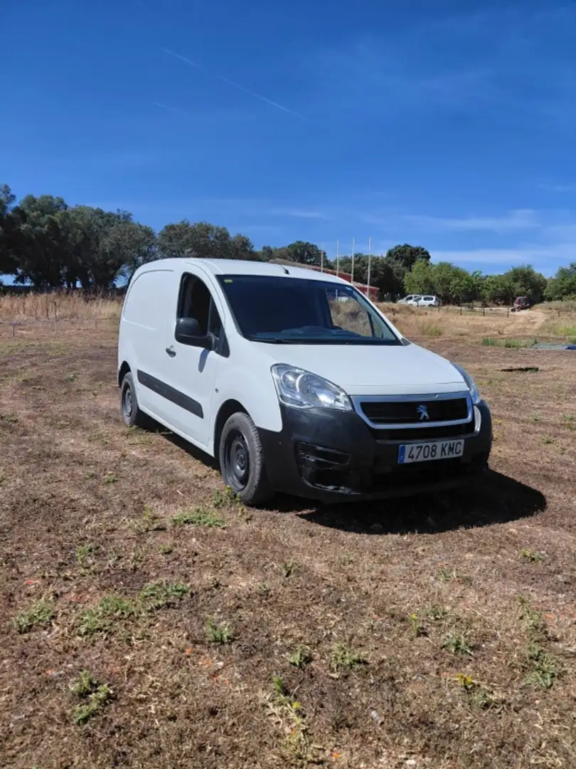 Peugeot Partner Furgón 1.6BlueHDI Confort L1 75 Blanco - 2